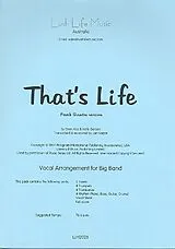 Dean Kay Notenblätter Thats Life (Frank Sinatra version)