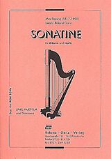Max Bisping Notenblätter Sonatine für Gitarre und Harfe
