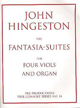 John Hingeston Notenblätter Fantasia-Suites a 4