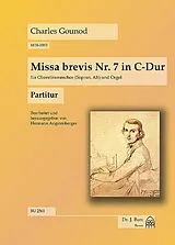 Charles Francois Gounod Notenblätter Missa brevis C-Dur Nr.7