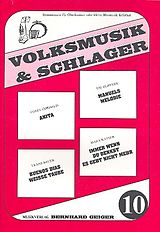  Notenblätter Volksmusik und Schlager Band 10