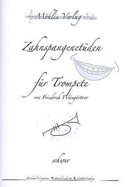 Friedrich Weingärtner Notenblätter Zahnspangen-Etüden Band 3 (schwer)
