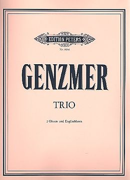 Harald Genzmer Notenblätter Trio