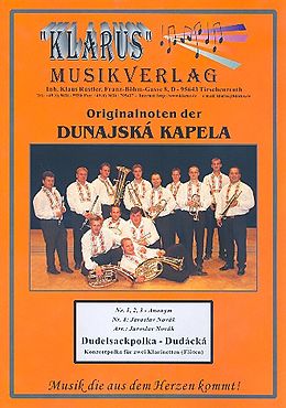 Jaroslav Novák Notenblätter Dudelsackpolkafür 2 Flöten (Klarinetten)