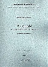 Giuseppe Maria Jacchini Notenblätter 4 Sonate op.1 e op.3
