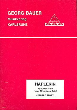 Herbert Ferstl Notenblätter Harlekin für Xylophon (Akkordeon)