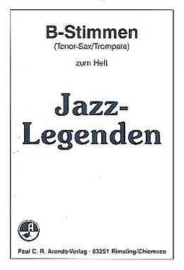  Notenblätter Jazz-Legendenfür B- Stimmen