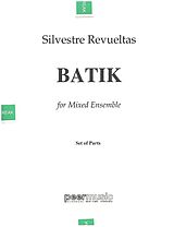 Silvestre Revueltas Notenblätter Batik