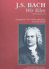 Johann Sebastian Bach Notenblätter Wir eilen BWV78