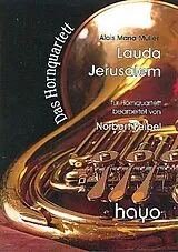 Alois Maria Müller Notenblätter Lauda Jerusalem