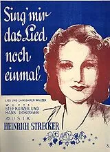 Heinrich Strecker Notenblätter Spiel mir das Lied noch einmal für