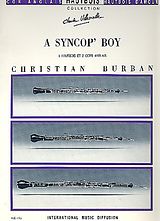 Christian Burban Notenblätter A Syncop Boy pour 3 hautbois
