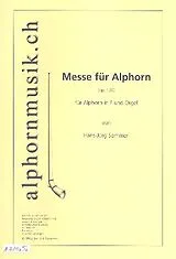 Hans-Jürg Sommer Notenblätter Messe op.136 für 1-2 Alphörner in F