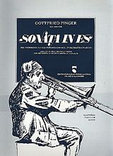 Gottfried Finger Notenblätter Sonata in Eb for trombone and strings