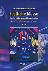 Johannes Matthias Michel Notenblätter Festliche Messe für Blechbläser
