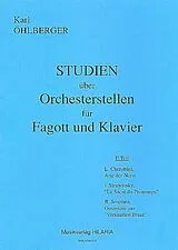 Karl Öhlberger Notenblätter Studien über Orchesterstellen Band 2