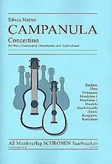 Edwin Mertes Notenblätter Campanula für Oboe, Glockenspiel
