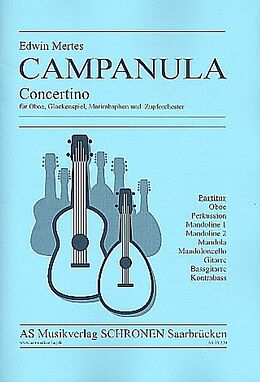 Edwin Mertes Notenblätter Campanula für Oboe, Glockenspiel