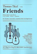 Thomas Thiel Notenblätter Friends für Vibraphon, Englischhorn, Kontrabass