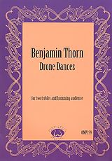 Benjamin Thorn Notenblätter Drone Dances for 2 treble recorders
