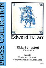 Hilda Sehestedt Notenblätter Septett für Kornett, Klavier, Streichquartett