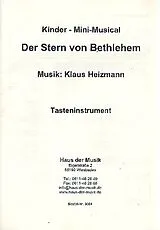 Klaus Heizmann Notenblätter Der Stern von Bethlehem