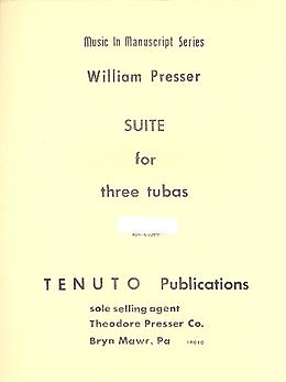 William Presser Notenblätter Suite