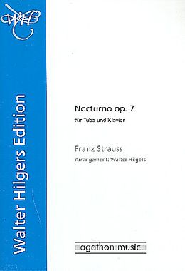Franz Strauss Notenblätter Nocturno op.7