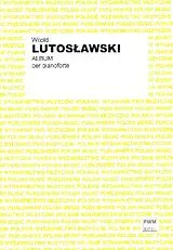 Witold Lutoslawski Notenblätter Album