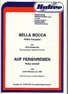  Notenblätter Bella Bocca und Auf Ferienreisen op.133