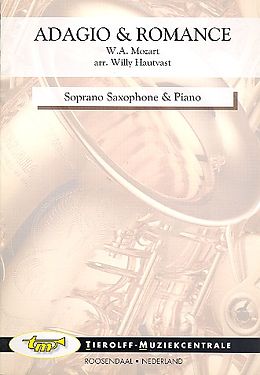 Wolfgang Amadeus Mozart Notenblätter Adagio und Romanze für Sopransaxophon
