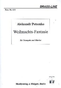 Aleksandr Poteenko Notenblätter Weihnachts-Fantasie für Trompete