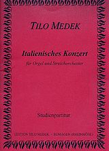 Tilo Medek Notenblätter Italienisches Konzert für Orgel und