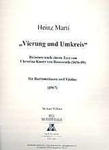 Heinz Marti Notenblätter Vierung und Umkreis (1967)
