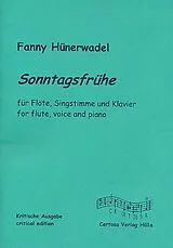 Fanny Hünerwadel Notenblätter Sonntagsfrühe