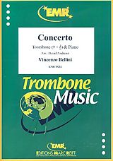 Vincenzo Bellini Notenblätter Concerto für Posaune (Bass- und