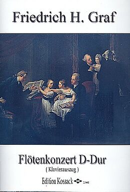Friedrich Hartmann Graf Notenblätter Konzert D-Dur für Flöte und Orchester