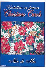 Nico de Mes Notenblätter Variations on famous Christmas Carols