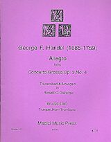 Georg Friedrich Händel Notenblätter Allegro from Concerto Grosso op.3,4