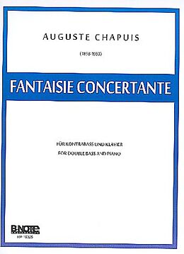 Auguste Chapuis Notenblätter Fantaisie concertante für Kontrabass
