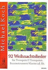  Notenblätter 92 Weihnachtslieder