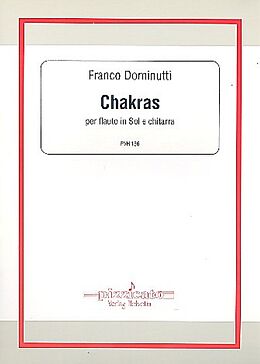 Franco Dominutti Notenblätter Chakras für Altflöte in G und Gitarre