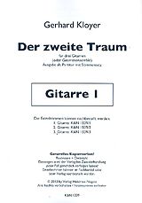 Gerhard Kloyer Notenblätter Der zweite Traum für 3 Gitarren (Ensemble)