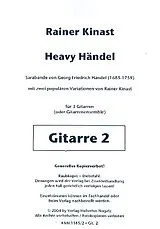Rainer Kinast Notenblätter Heavy Händel für 3 Gitarren (Ensemble)