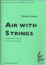 Rainer Kinast Notenblätter Air with Strings für 2 Flöten und