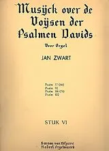 Jan Zwart Notenblätter Musyck over de Voysen der