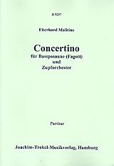 Eberhard Malitius Notenblätter Concertino für Bassposaune (Fagott)