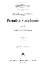Felix Alexandre Guilmant Notenblätter Sinfonie Nr.1 op.42