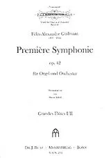 Felix Alexandre Guilmant Notenblätter Sinfonie Nr.1 op.42