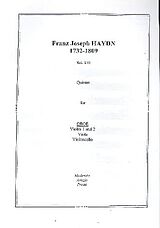 Franz Joseph Haydn Notenblätter Quintett Hob.X-12 für Oboe, 2 Violinen